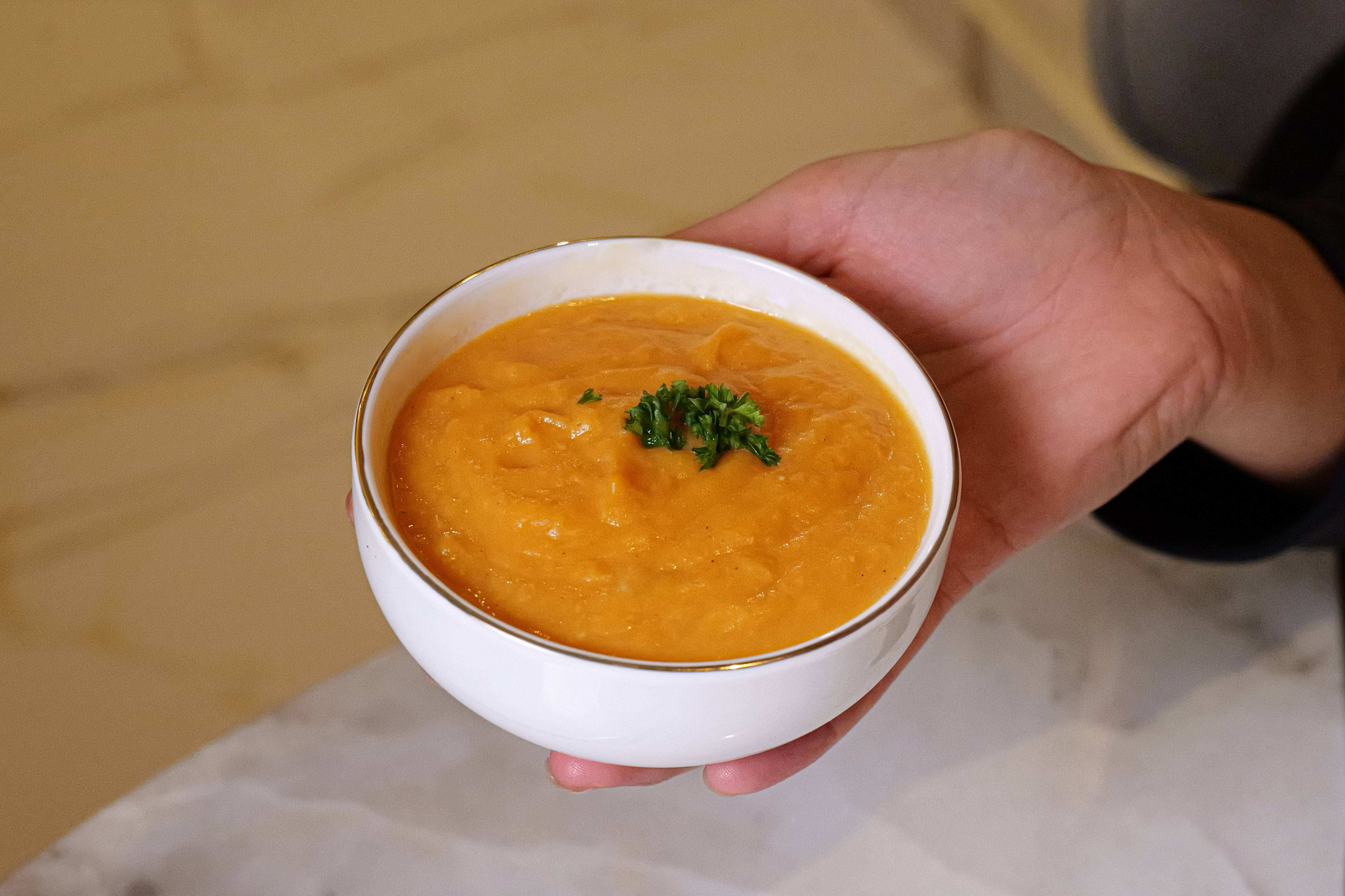 Purée de Patate Douce au Gingembre et Citron Vert