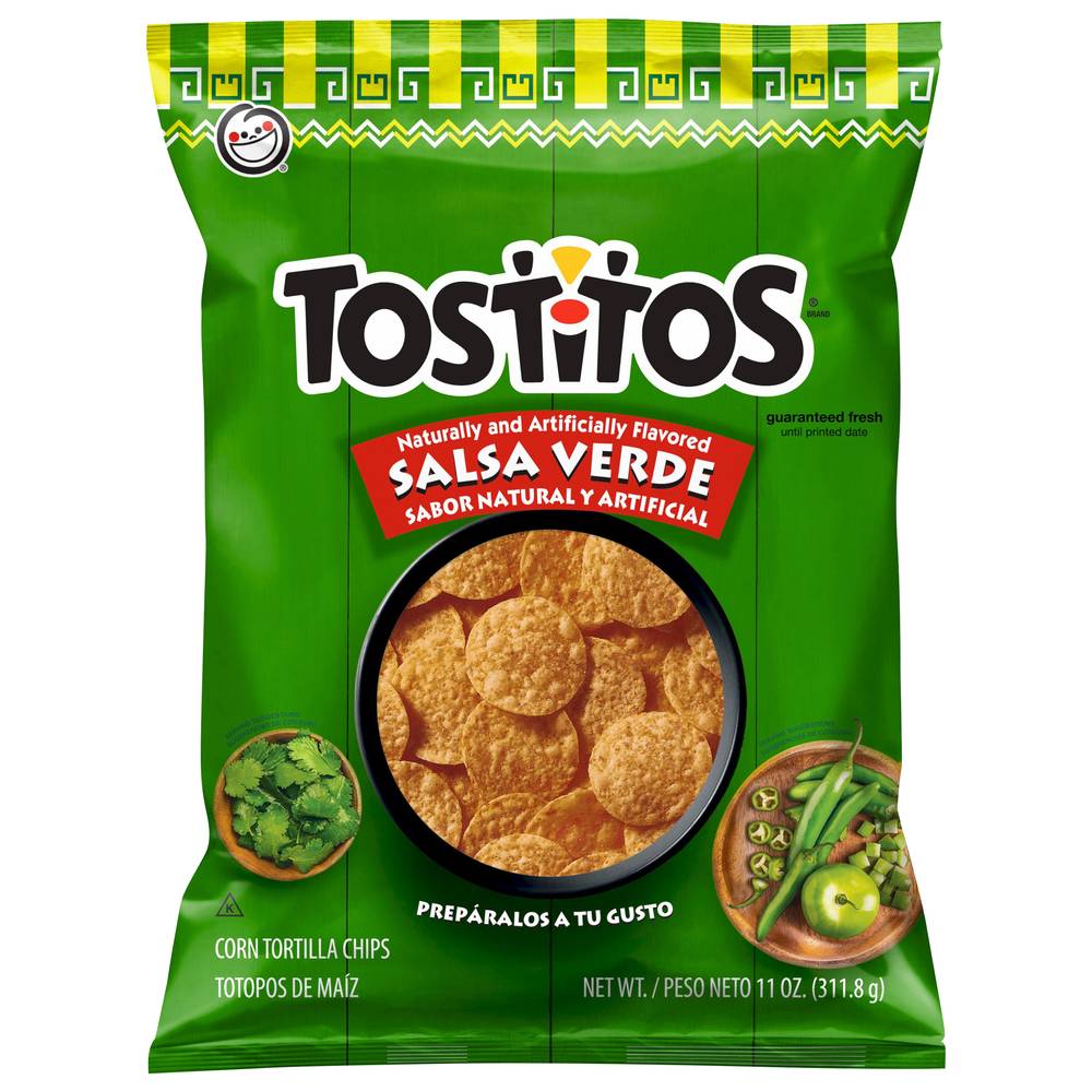 Tostitos Salsa Verde Tortilla Chips (11 oz)