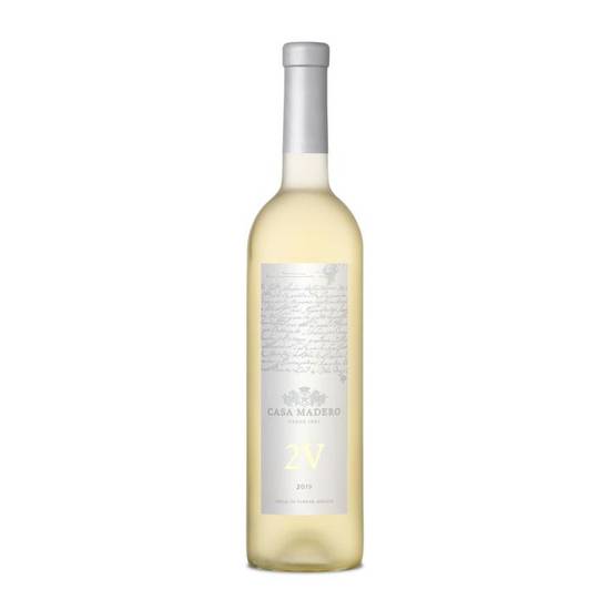 Casa Madero vino blanco chardonnay 2v (750 mL)