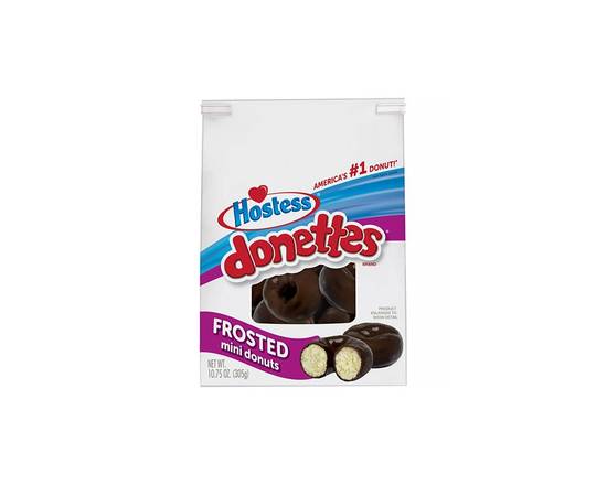 Order Hostess Donettes Chocolate Bag 10.75oz food online from Chevron Extramile store, Antioch on bringmethat.com