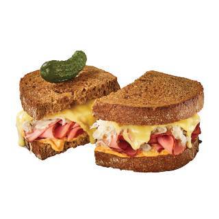 Ham, Cheese and Pickle Sandwich