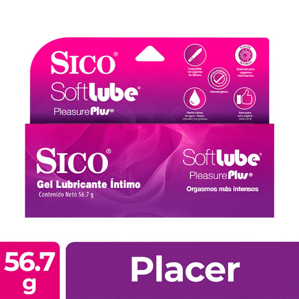 Sico gel lubricante personal soft lube (tubo 56.7 g)