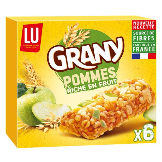 Lu - Grany barres de céréales (pommes)