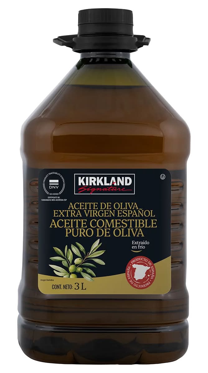 Kirkland Signature · Aceite de oliva extra virgen 100% español (3 L)