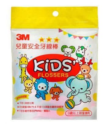 3M兒童安全牙線棒38支入-6200756