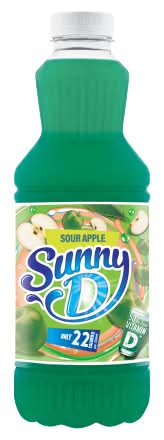 Sunny D Sour Apple (1L)