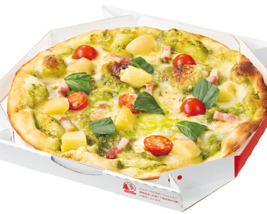 ピッツァ・ジェノベーゼ　Pesto Genovese Pizza