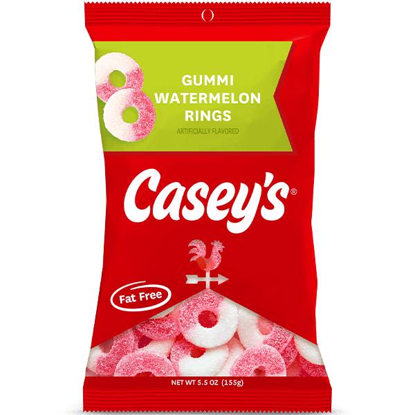 Casey's Watermelon Rings 5.5oz