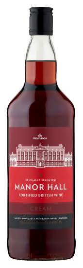 Morrisons Specially Selected Manor Hall Cream Fortified British Wine (1L)