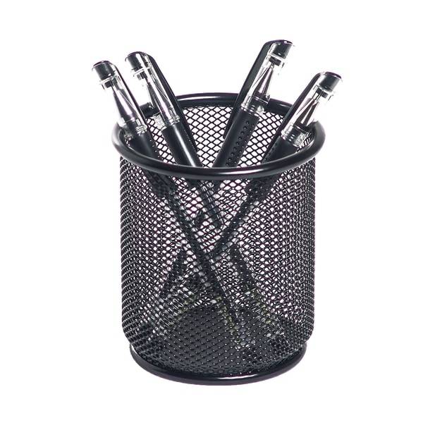 Office Depot Mesh Pencil Black Cup