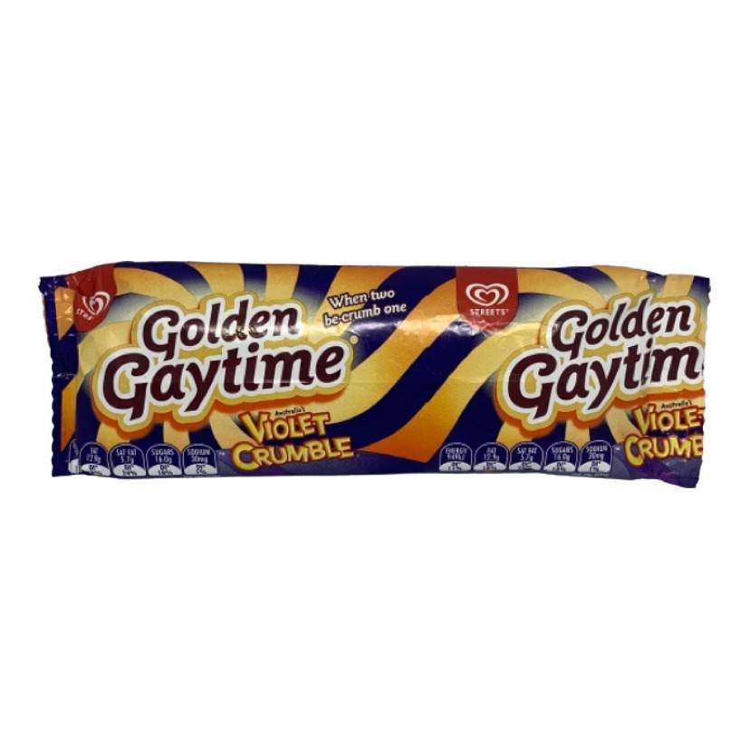 Golden Gaytime LowFat Ice Cream Violet Crumble Choc Delivery