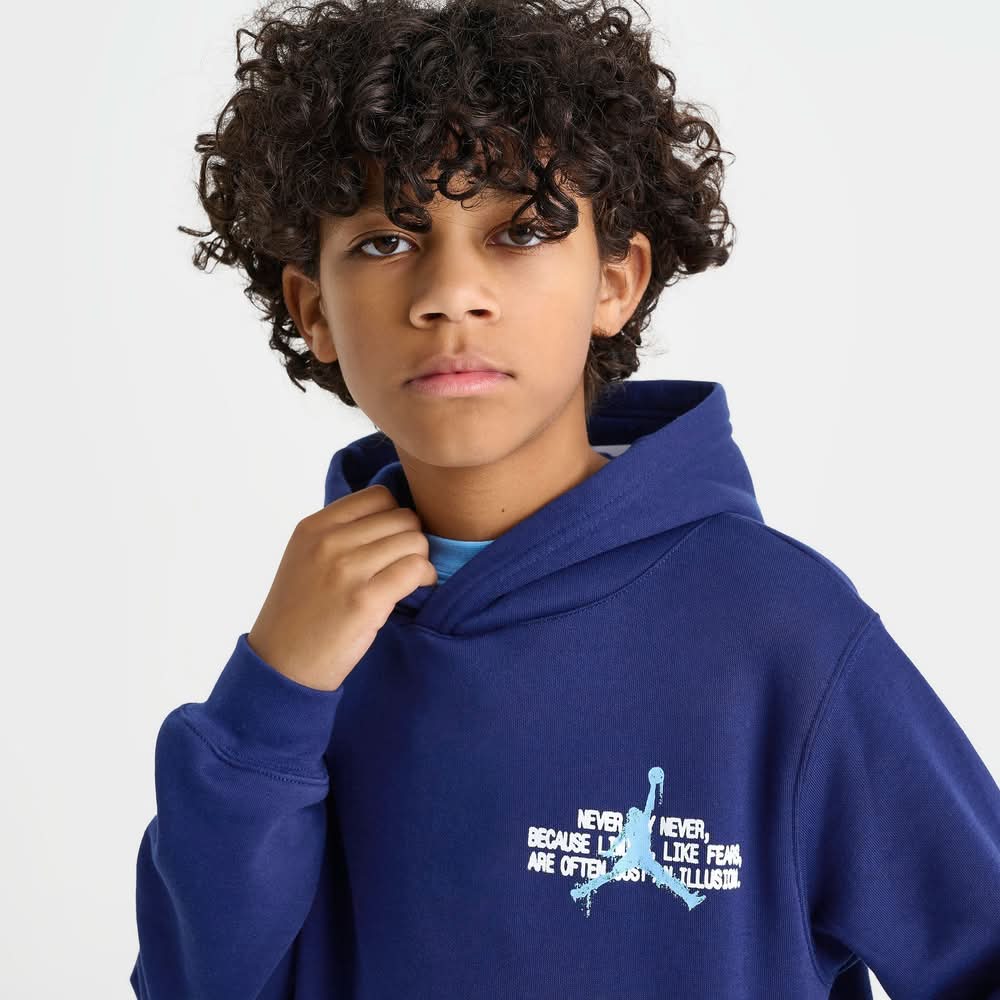 Jordan Jumpman Stamp Pullover Kids Hoodie Delivery Near Me | Order