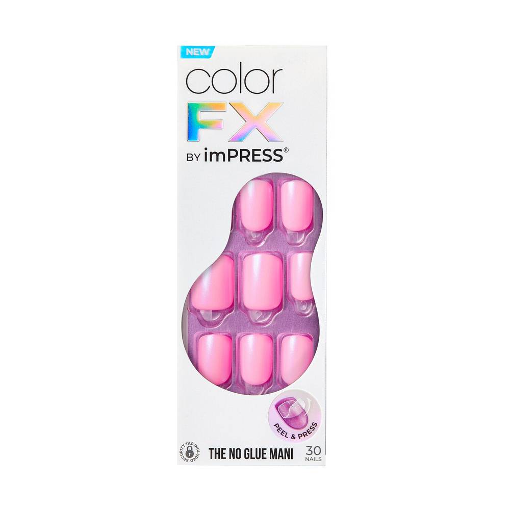 Kiss imPRESS ColorFX Press-On Manicure, Late Night