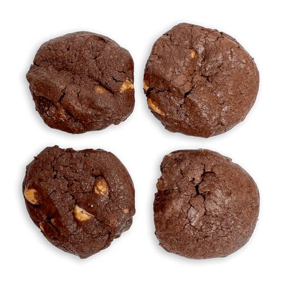 Mini Double Chocolate Cookies