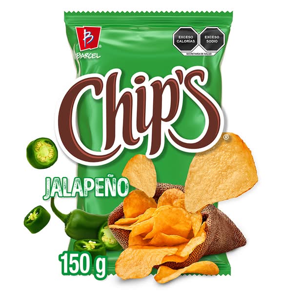 Chip's · Papas fritas, jalapeño (150 g)