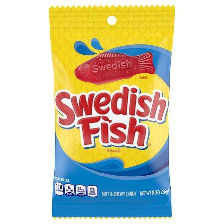 Swedish Fish Soft & Chewy Candy Berry - 8.0 oz