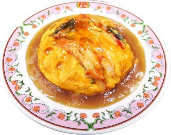 カニ玉 Crab Flavored Omelette