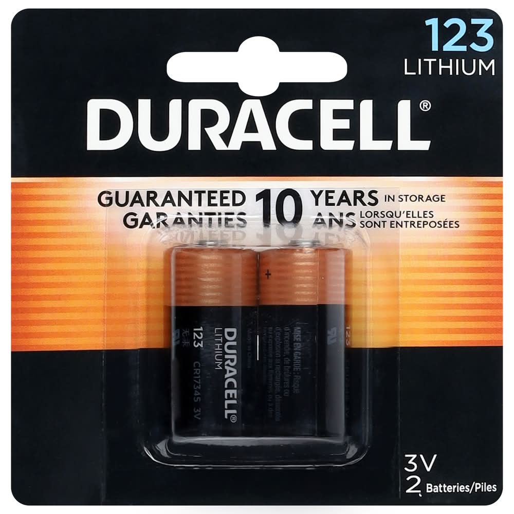 Duracell 123 3V Lithium Battery