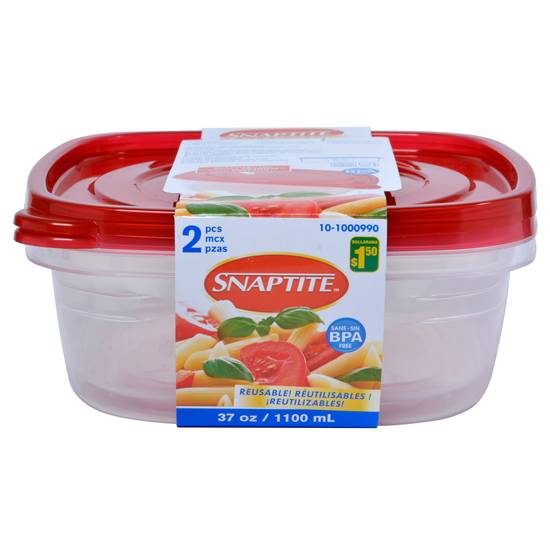 Rubbermaid TakeAlongs Containers + Lids, Deep Square, 42 oz (5.2