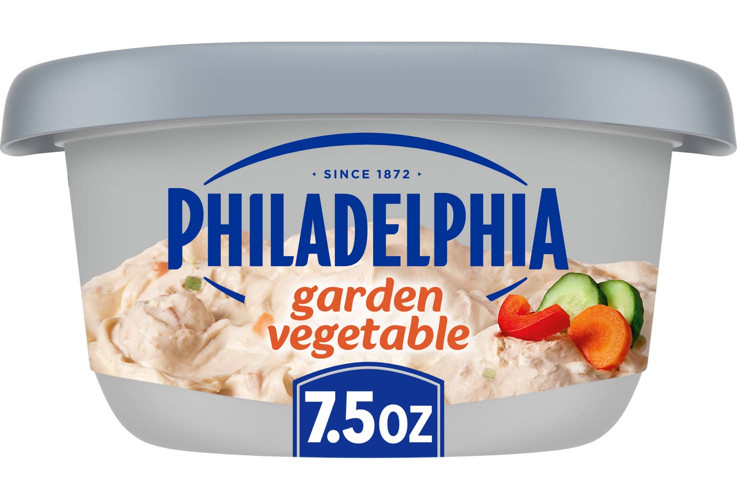 Philadelphia Cream Cheese Spread, Garden Vegetable (7.5 oz)