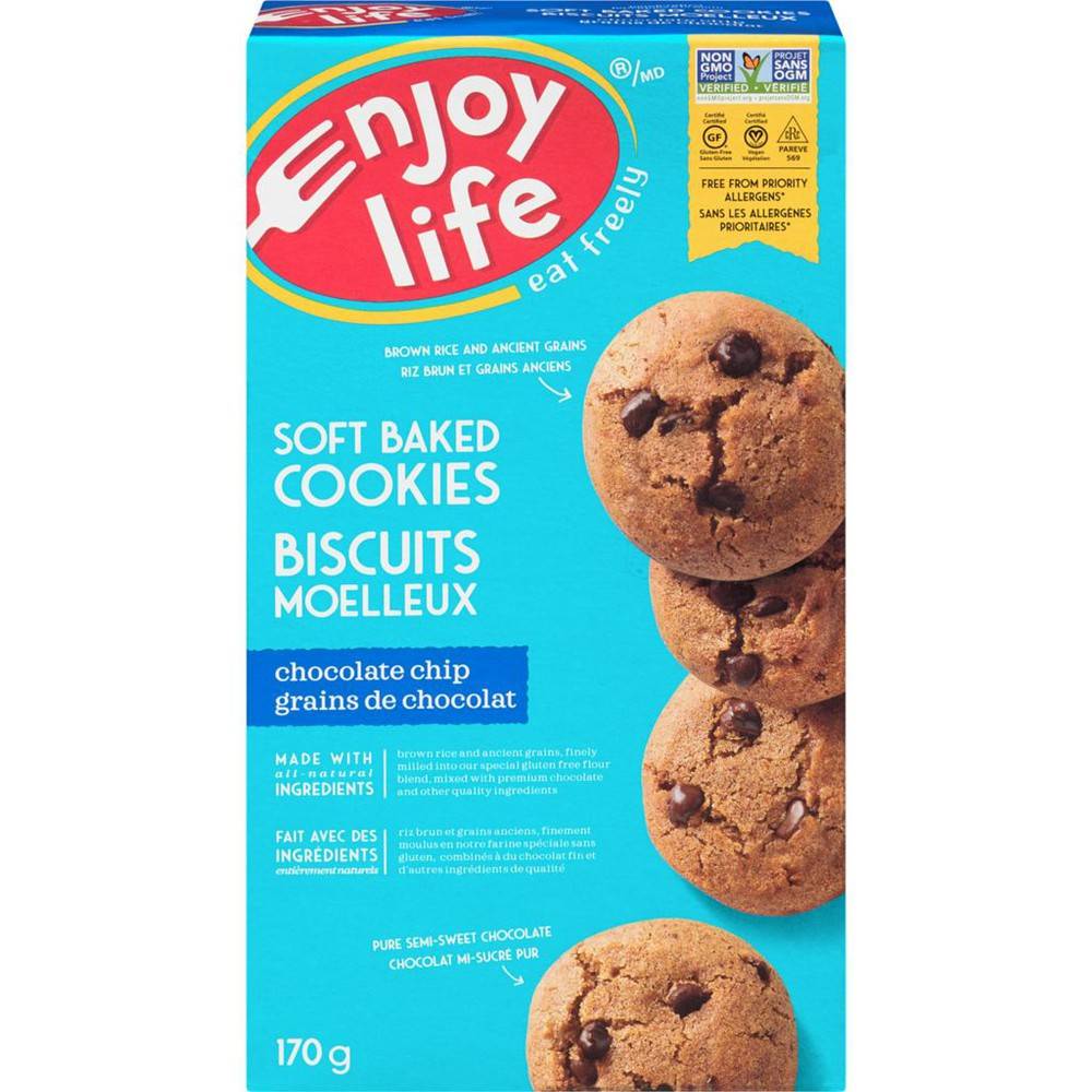 Enjoy Life Soft Baked Chocolate Chip Cookies Delivery Near Me Order