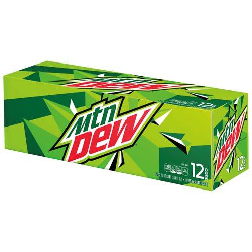 Order Mountain Dew Soda - 12.0 oz x 12 pack food online from Walgreens store, Danville on bringmethat.com