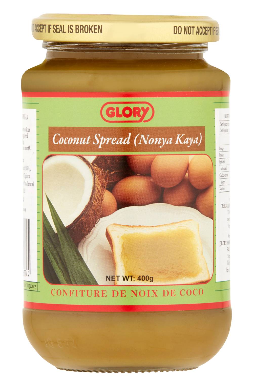 Glory Coconut Spread (400g)
