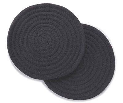 Real Living Trivet, Black (2 ct)