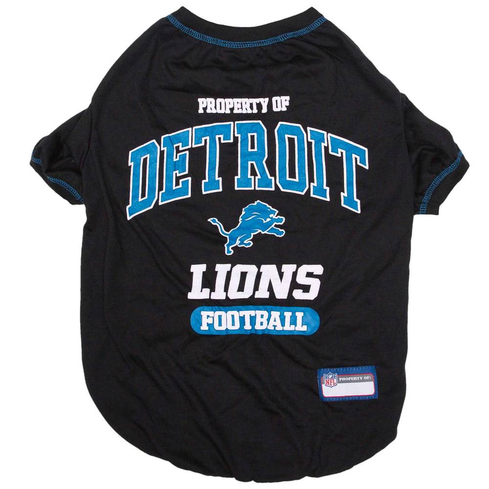 Pets First T-shirt NFL Detroit Lions, Medium