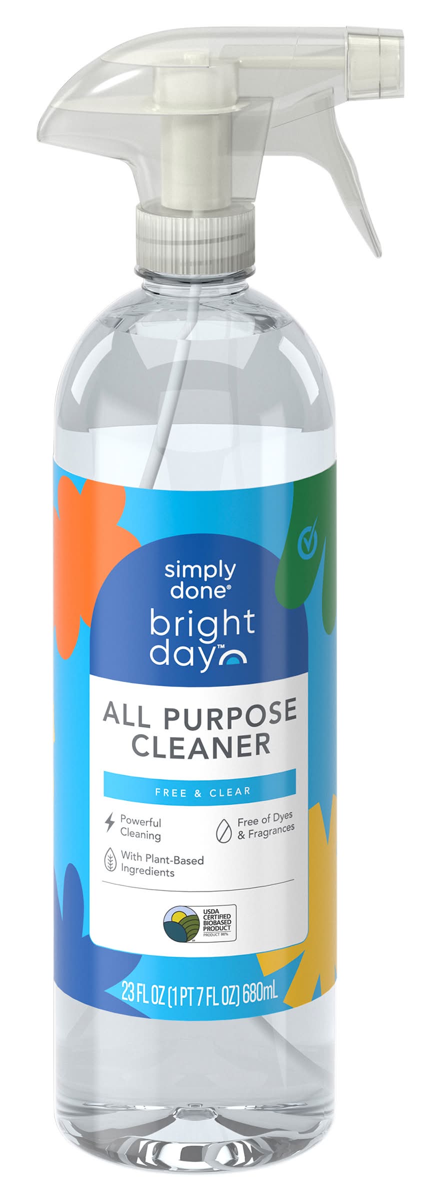 Simply Done Bright Day All Purpose Free & Clear Cleaner (23 oz)