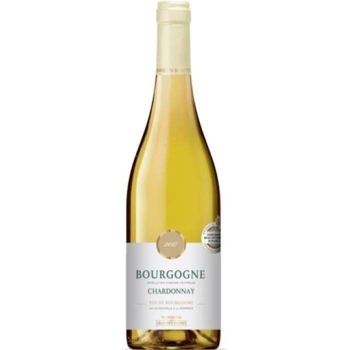 Vignerons des Grandes Vignes - Vin blanc Bourgogne chardonnay (750 ml)