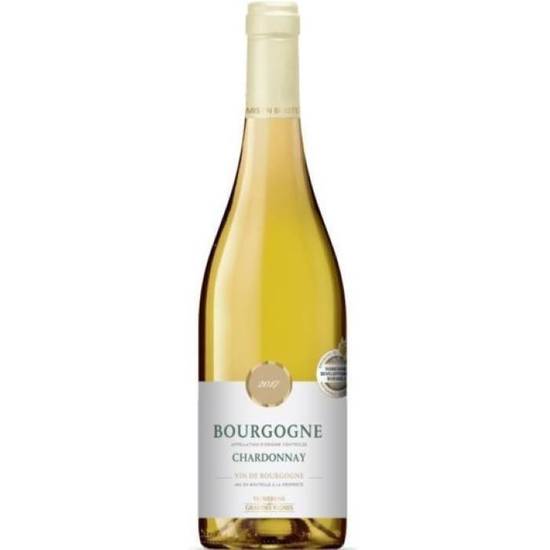 Vin blanc chardonnay bourgogne Vignerons des grandes vignes 75cl