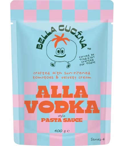 Bella Cucina Traditional Crafted Pasta Sauce, Alla Vodka (400g)