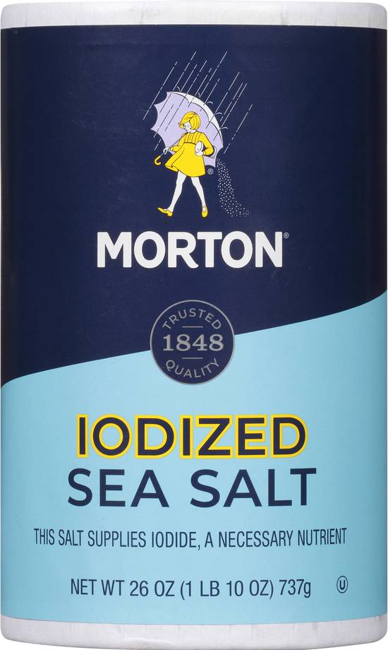 Morton All Purpose Iodized Sea Salt Delivery Near You Uber Eats