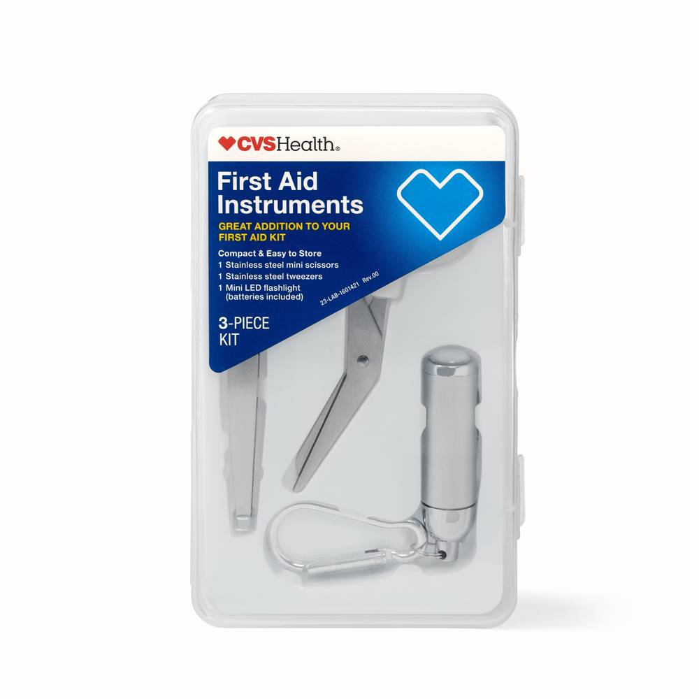 CVS Health First Aid Instruments Kit (3 ct)