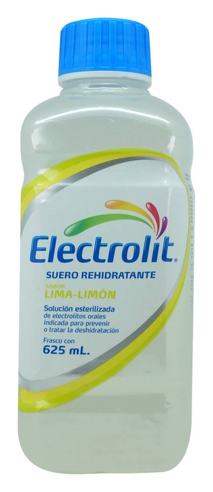 Electrolit · Suero rehidratante, lima limón (625 ml)