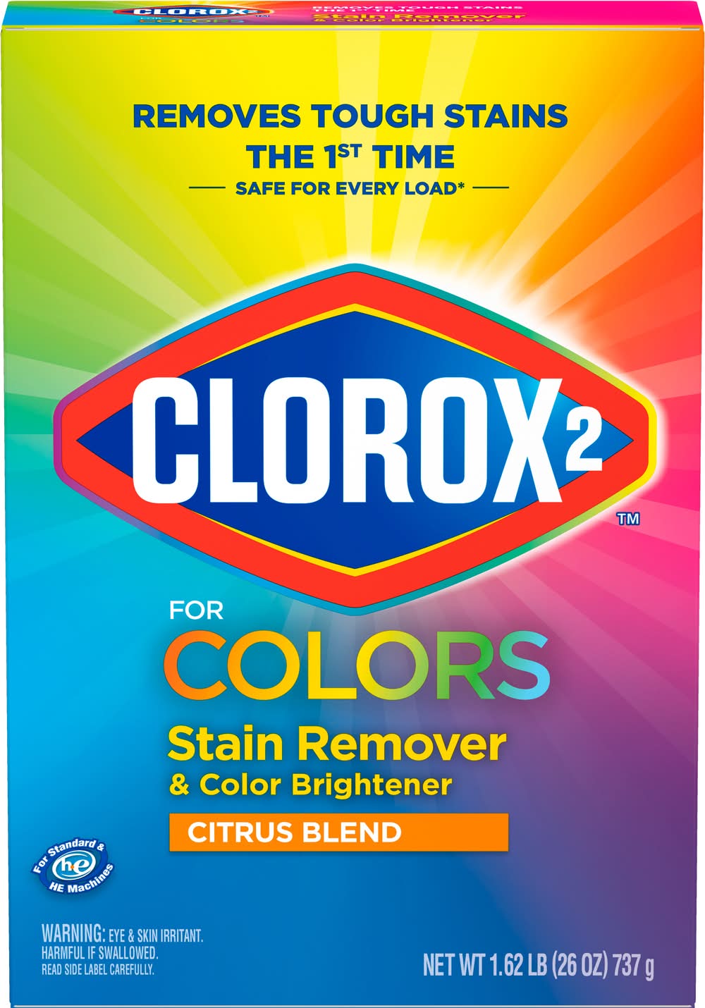 Clorox For Colors Stain Remover and Color Brightener Powder (1.62 lbs)