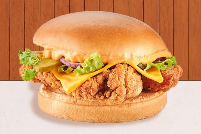 Spicy Chicken Burger 🌶️🇫🇷