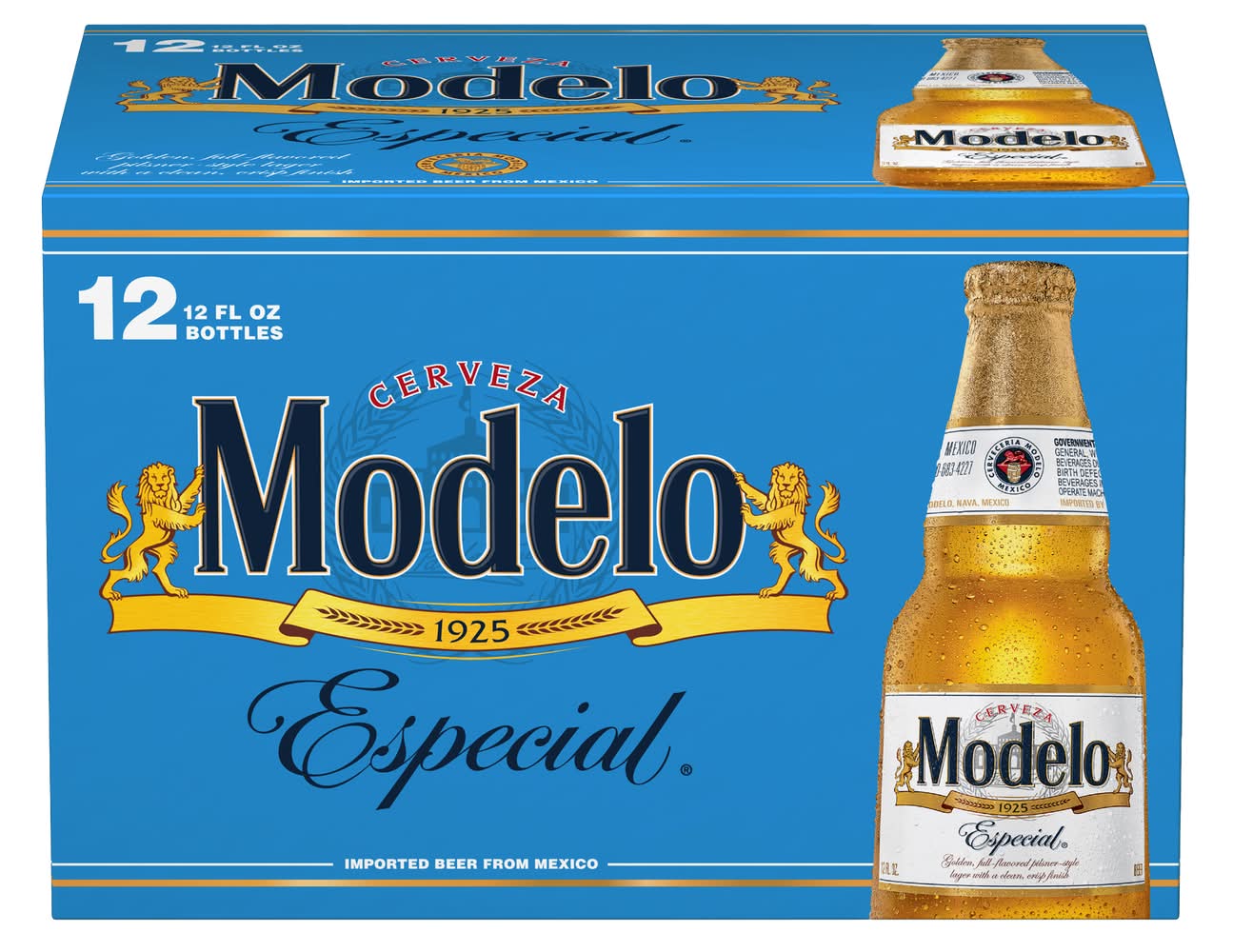 Modelo Especial Mexican Lager Beer (12 x 12 fl oz)