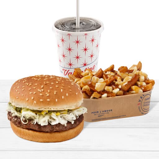 Trio hamburger & poutine / Hamburger & Poutine Trio