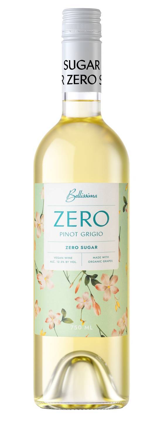 Bellissima Zero Sugar Pinot Grigio (750ml bottle)