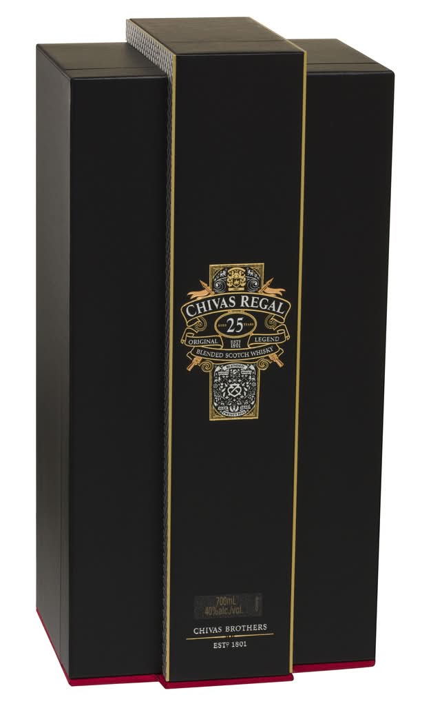 Deals on Chivas Regal Blended Scotch Whisky Aged 25 Years Gift Box