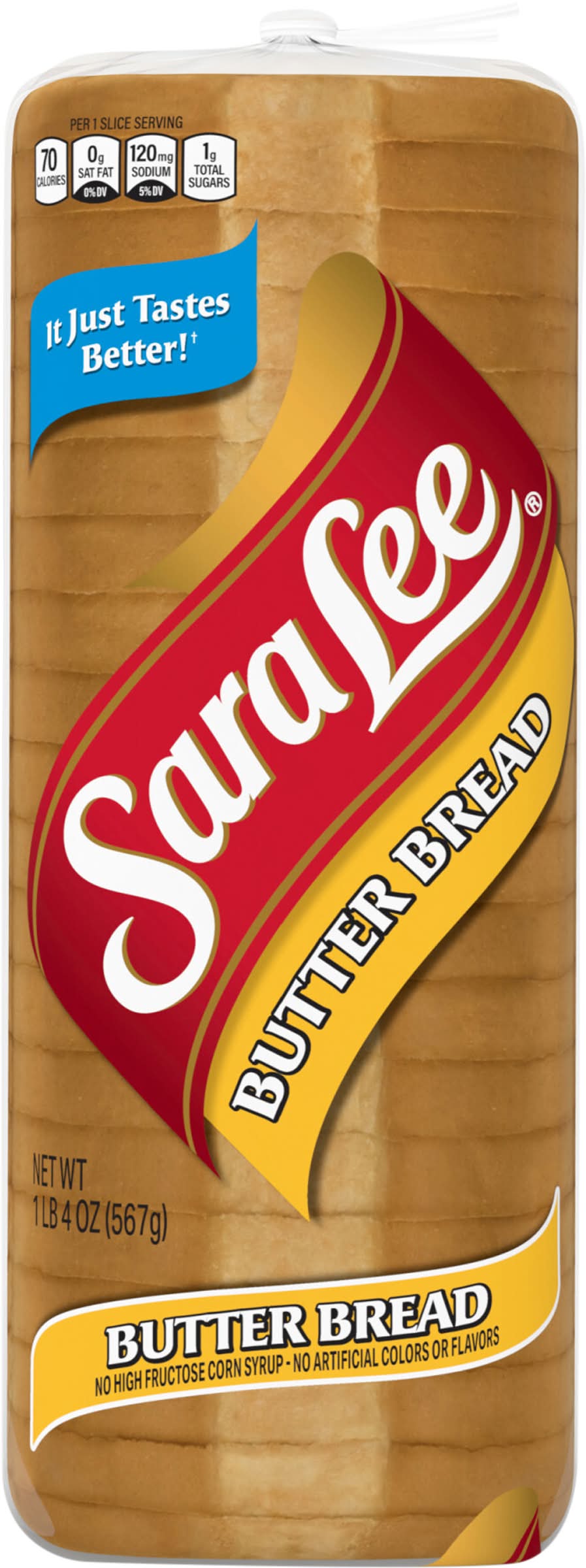 Sara Lee White Bread, Butter (20 oz)
