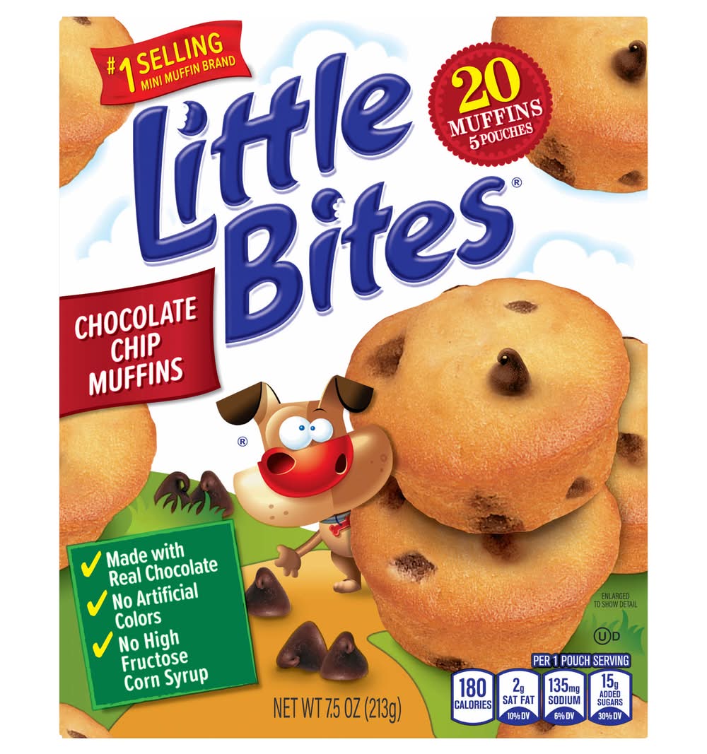 Little Bites Muffins, Chocolate Chip (7.5 oz, 5 ct)