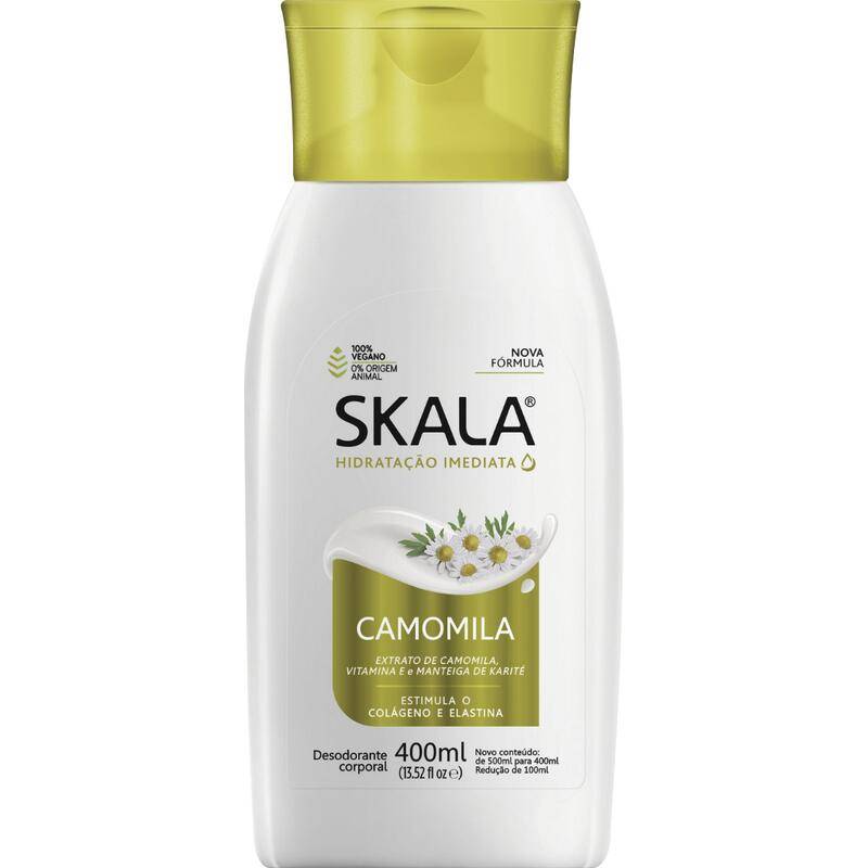 Skala hidratante corporal com camomila (400ml)