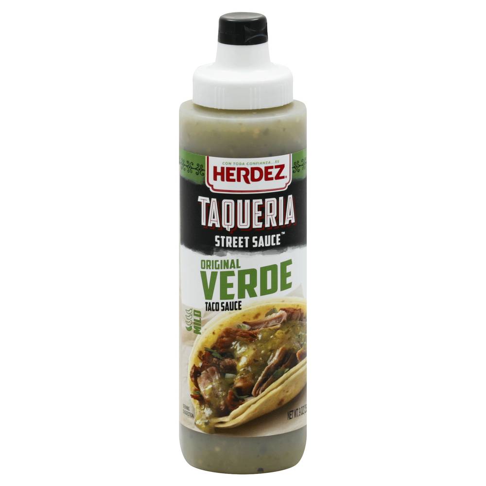 Herdez Mild Original Taqueria Street Taco Sauce (verde )