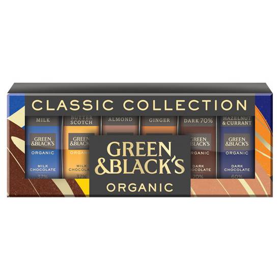 Green & Black's Organic Classic Miniature Chocolate Bar Collection 180g