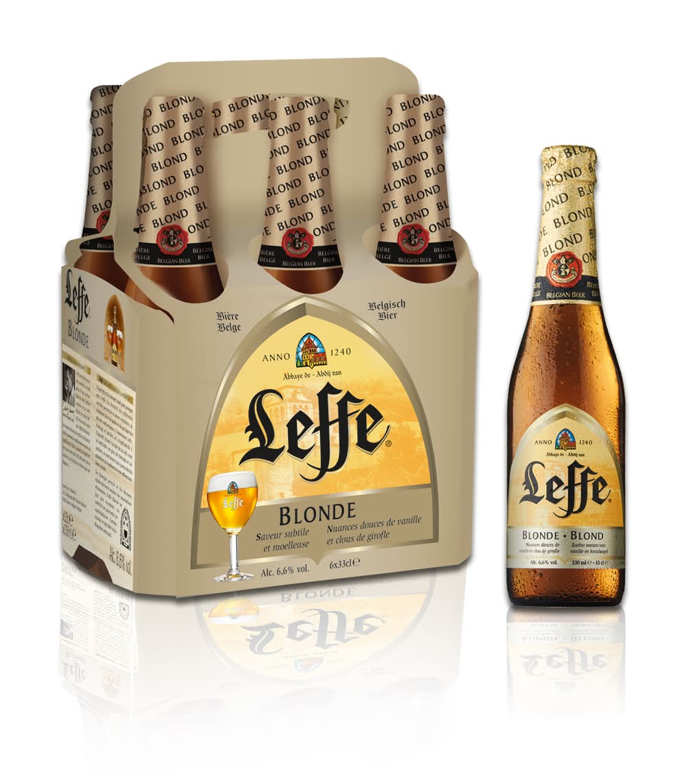 Leffe - Bière blonde (6 x 330ml)