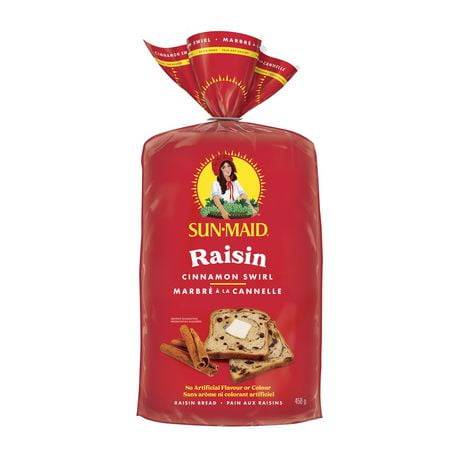 Sun-Maid Cinnamon Swirl Raisin Bread (450 g)