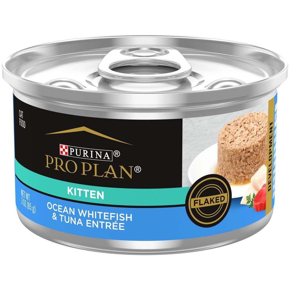 Purina Pro Plan Wet Kitten Food, Ocean Whitefish and Tuna (3 oz)